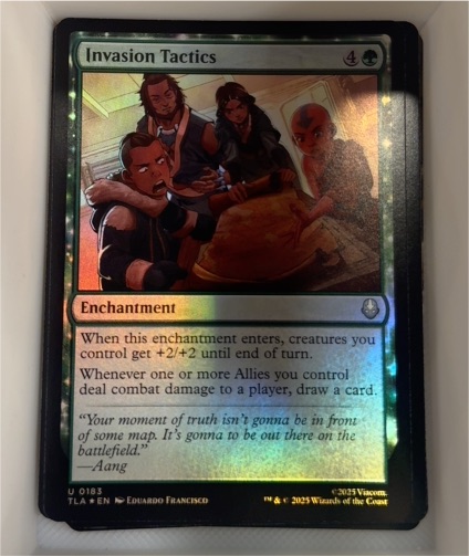 2025 Magic: The Gathering #183 Invasion Tactics — front
