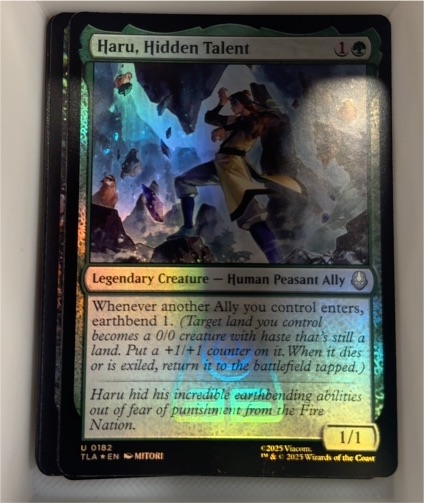 2025 Magic: The Gathering #0182 Haru, Hidden Talent — front