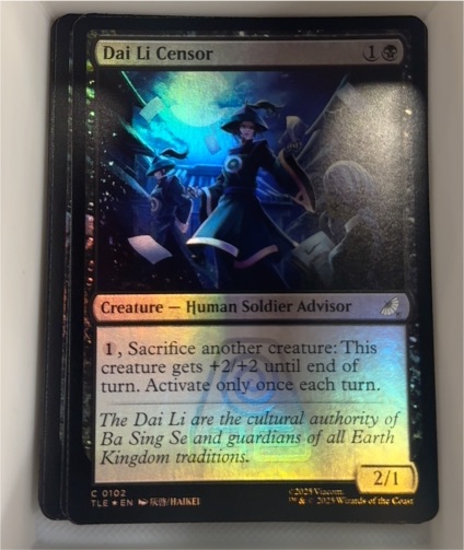 2023 Magic The Gathering #0102 Dai Li Censor — front