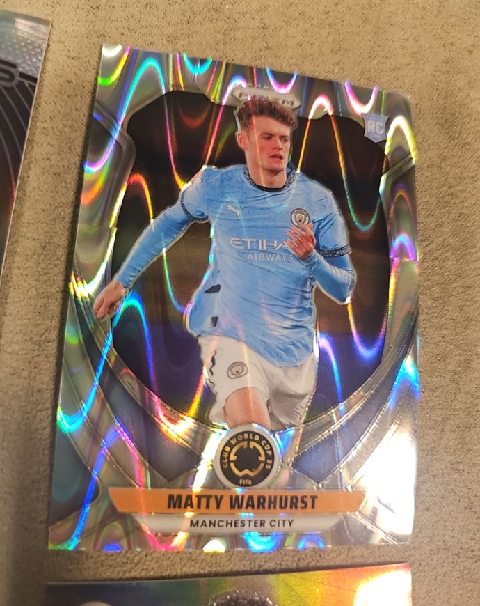2025 Panini Prizm FIFA Club World Cup #140 Matty Warhurst — front