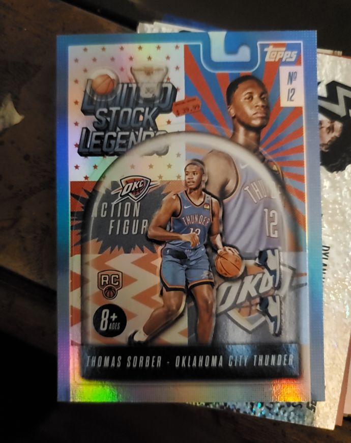 2025-26 Topps Limited Stock Legends #LST-15 Thomas Sorber — front