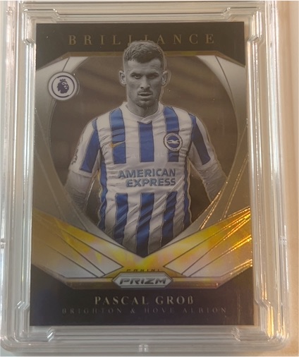 2021-22 Panini Prizm Premier League Brilliance #8 Pascal Grob — front