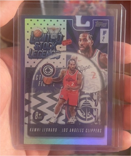 2025-26 Topps Basketball Black Friday #2 Kawhi Leonard — front