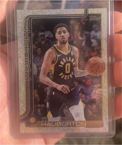2025-26 Topps #47 Tyrese Haliburton — front