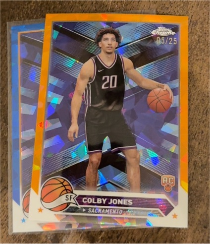 2023-24 Topps Chrome #91 Colby Jones — front