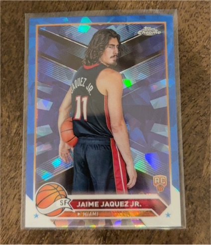 2023-24 Topps Chrome #121 Jaime Jaquez Jr. — front
