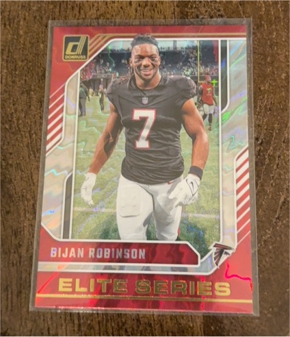 2024 Donruss Elite Series #19 Bijan Robinson — front