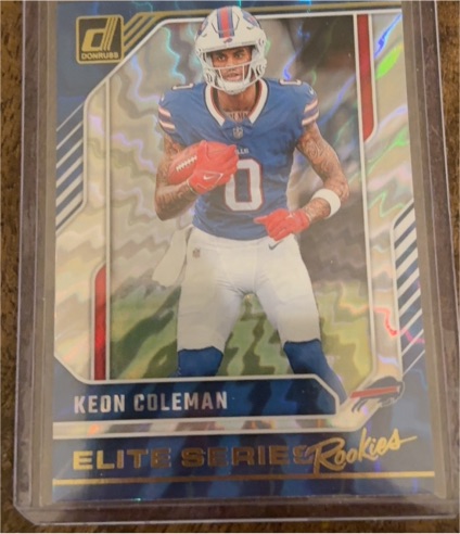 2024 Panini Donruss Elite Series Rookies #16 Keon Coleman — front