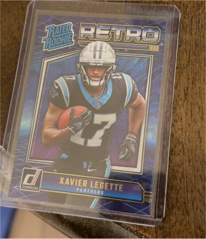 2024 Donruss Rated Rookie Retro #13 Xavier Legette — front