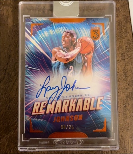 2024 Topps 3 #3 Larry Johnson Remarkable — front