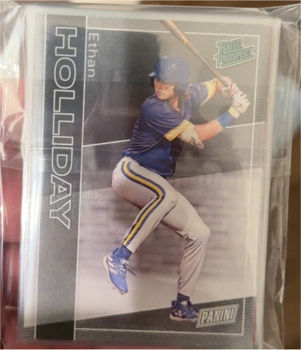 2025 Panini The National Silver Pack #RP1 Ethan Holliday — front