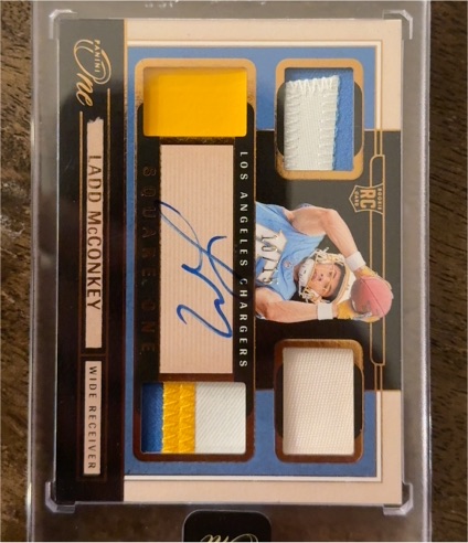 2024 Panini One Square One #69 Ladd McConkey — front