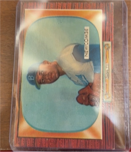 1955 Bowman #143 Don Newcombe — front
