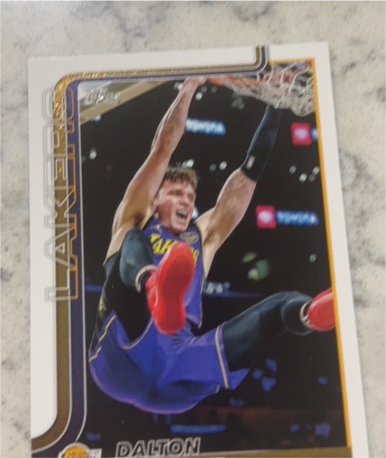 2025-26 Topps #153 Dalton Knecht — front
