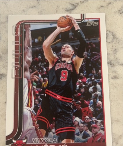 2025-26 Topps #36 Nikola Vucevic — front