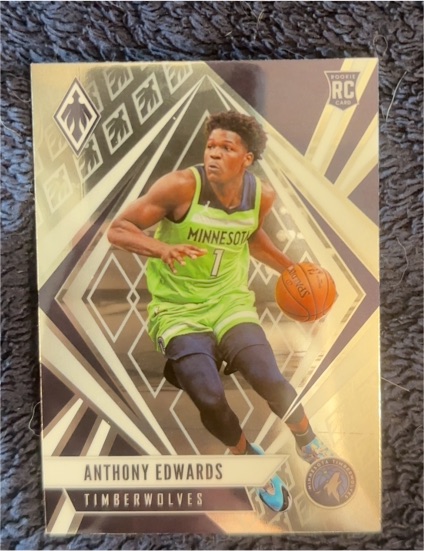2020-21 Panini Chronicles Phoenix #580 Anthony Edwards — front