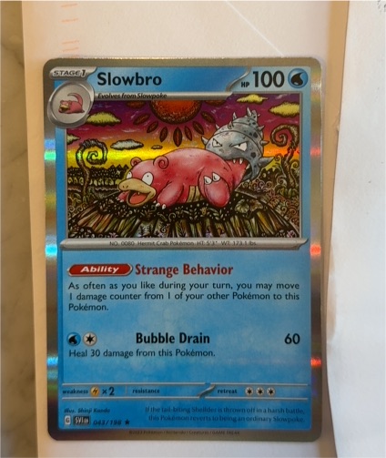 2023 Pokémon Scarlet & Violet #043 Slowbro — front