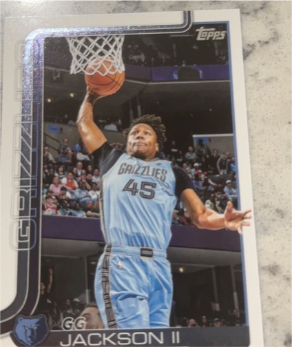 2025-26 Topps #249 GG Jackson II — front