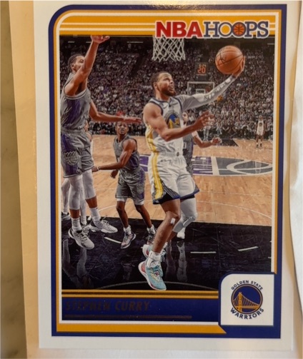 2023-24 Panini NBA Hoops #35 Stephen Curry — front