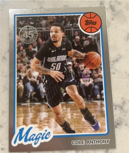 2025-26 Topps #80BK-26 Cole Anthony 1980-81 Topps Basketball — front