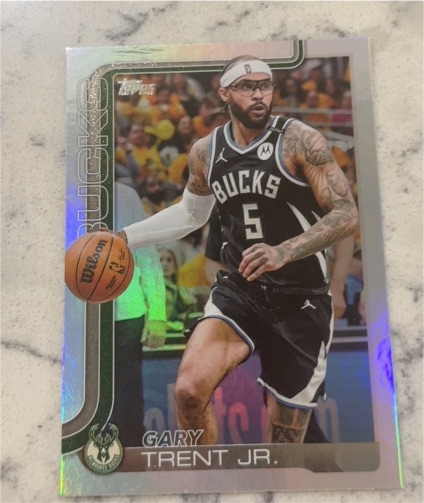 2025-26 Topps #59 Gary Trent Jr. — front