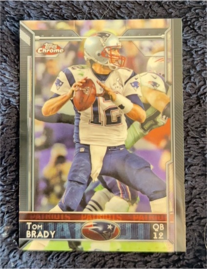 2015 Topps Chrome #50 Tom Brady — front