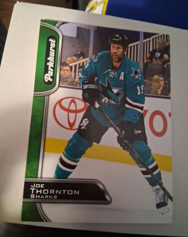 2016-17 Parkhurst #260 Joe Thornton — front