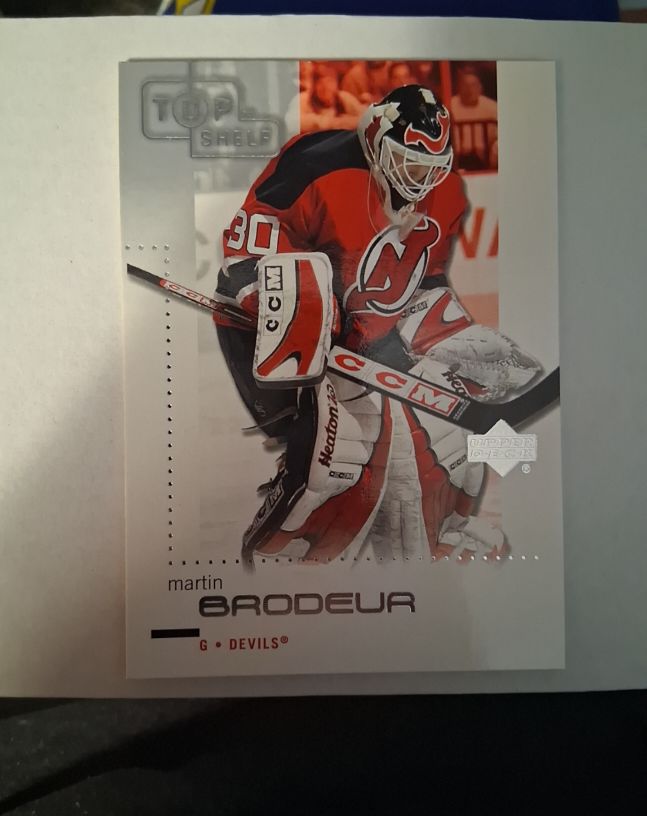 2002-03 Upper Deck Top Shelf #30 Martin Brodeur — front