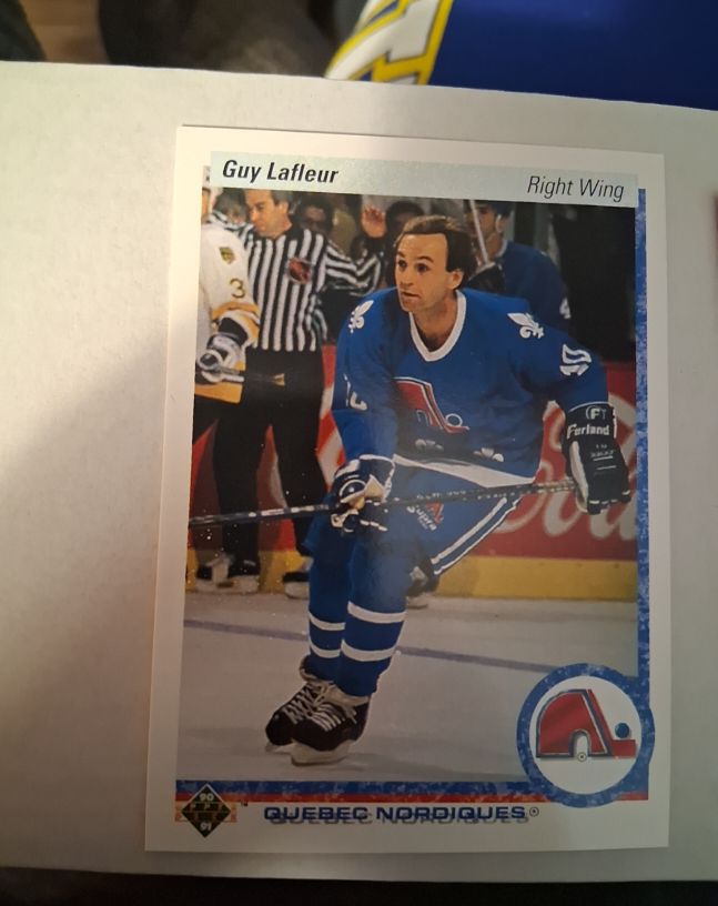 1990-91 Upper Deck #162 Guy Lafleur — front