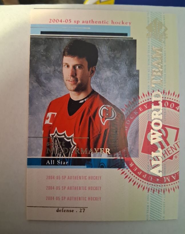 2004-05 Upper Deck SP Authentic #123 Scott Niedermayer — front