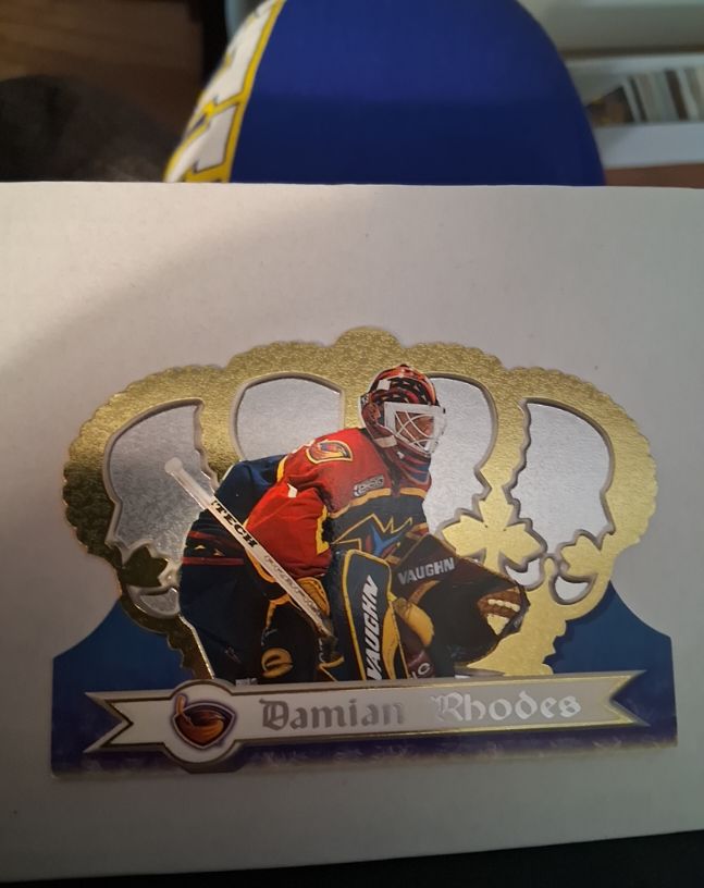 1999-00 Pacific Crown Royale #8 Damian Rhodes — front