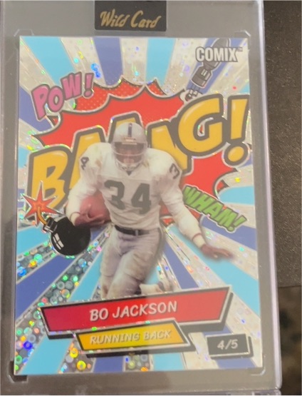 2025 Wild Card Comix #4/5 Bo Jackson — front