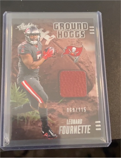 2025 Panini Absolute Ground Hoggs #Leonard Fournette — front