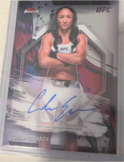 2024 Topps Finest UFC #FA-CAE Carla Esparza — front