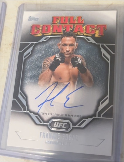 2024 Topps UFC Knockout Full Contact #FCA-FED Frankie Edgar — front