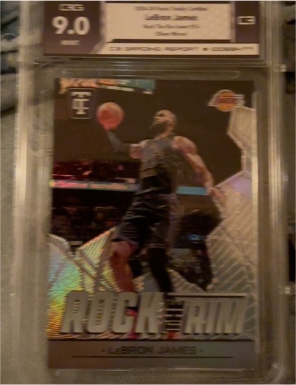 2022 Panini Rock the Rim #TR-1 LeBron James — front