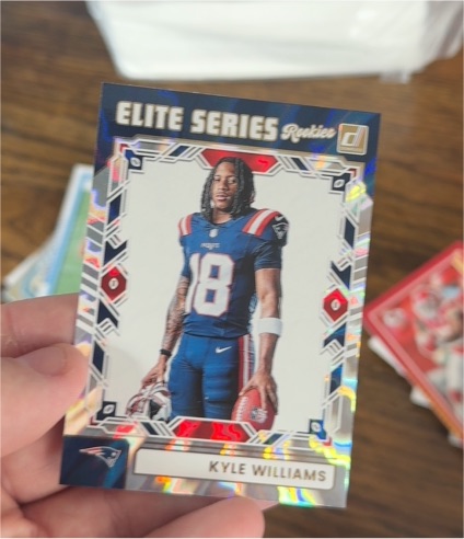 2025 Donruss Elite Series Rookies #ESR-KWS Kyle Williams — front