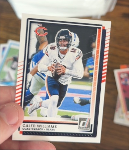 2025 Donruss #7 Caleb Williams — front