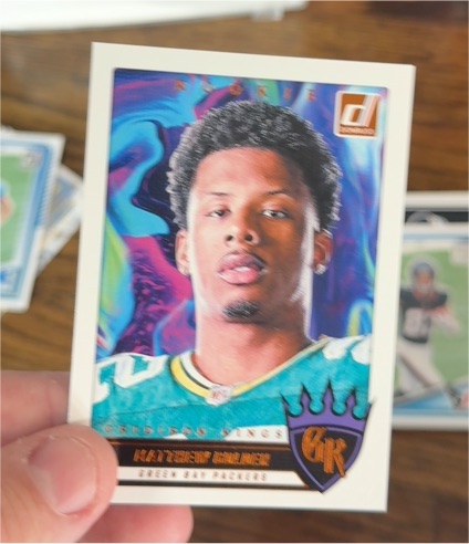 2025 Panini Donruss #RGK-MGN Matthew Golden Rookie Gridiron Kings — front