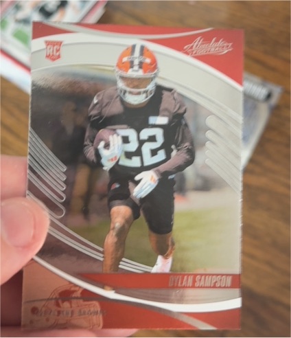 2025 Panini Absolute #121 Dylan Sampson — front