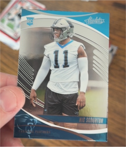 2025 Panini Absolute #162 Nic Scourton — front