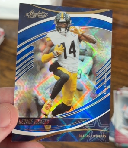 2025 Panini Absolute #Unknown George Pickens — front
