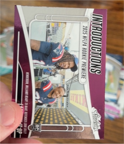 2025 Panini Absolute #I-THN Laughin' It Up Introductions TreVeyon Henderson Kyle Williams — front