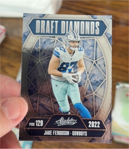 2025 Panini Absolute #DD-JFN Jake Ferguson — front
