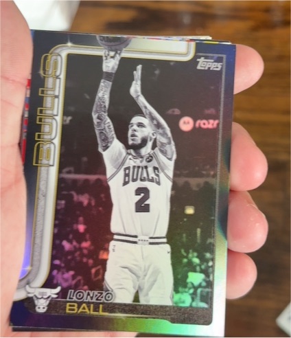 2025-26 Topps #2 Lonzo Ball — front