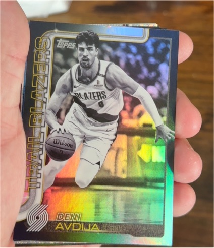 2025-26 Topps Basketball #125 Deni Avdija — front