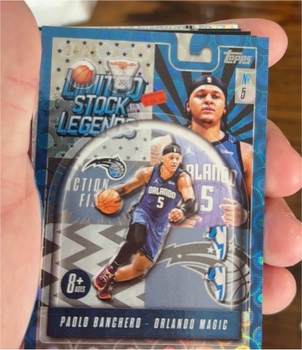 2025-26 Topps Basketball Black Friday #LST-43 Paolo Banchero — front