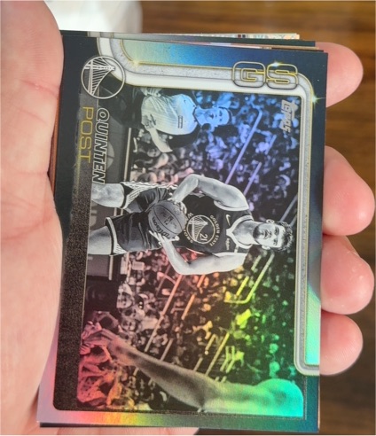 2025 Topps Blackout GS Quinten Post — front