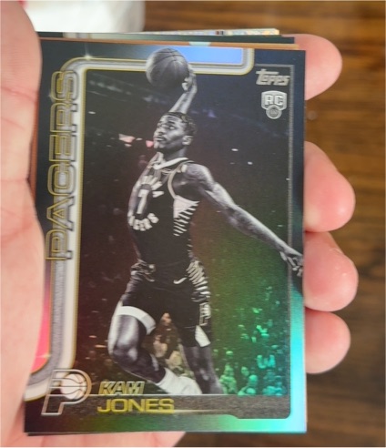 2025-26 Topps #239 Kam Jones — front