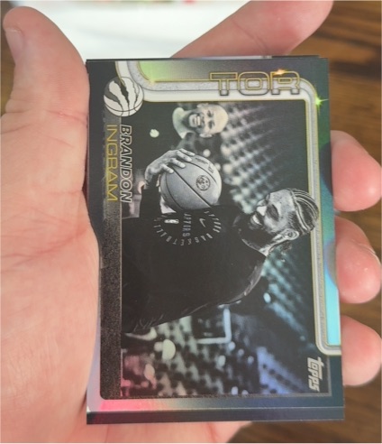 2025-26 Topps #30 Brandon Ingram Blackout — front